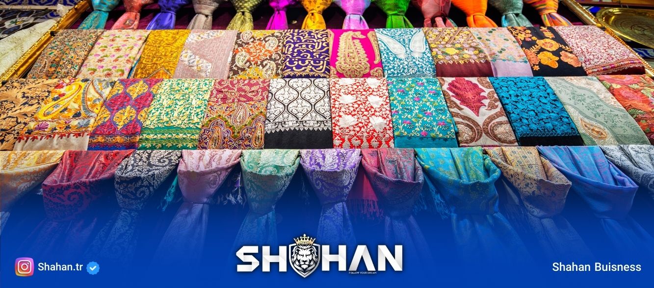 واردات شال و روسری از ترکیه