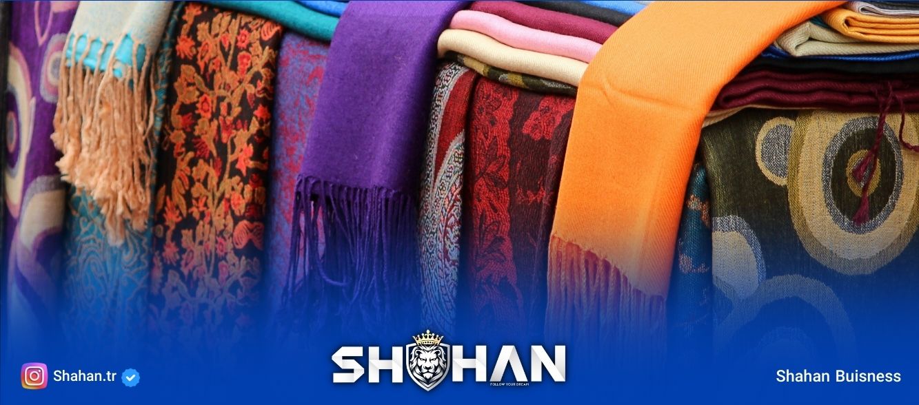 واردات شال و روسری از ترکیه