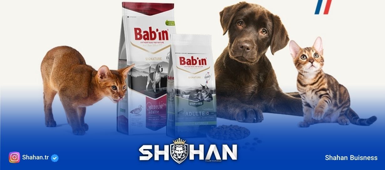 واردات غذای خشک بابین برای سگ و گربه