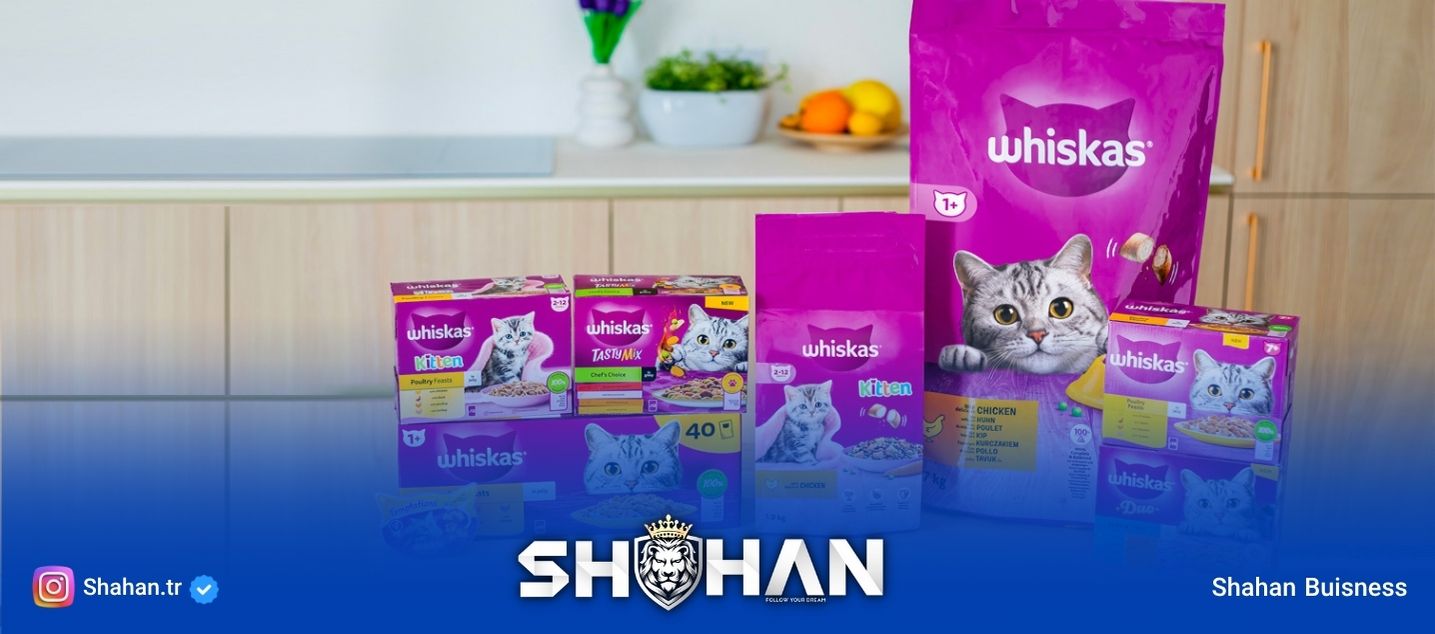 واردات غذای گربه برند ویسکاس از ترکیه 